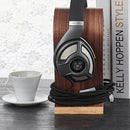 Headphone Stand Earphone Bracket Headset Hanger Wood Desk Display Stand U S