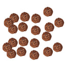 20Pieces/Set 3cm Rattan Wicker Ball Decoration Ornaments Wedding Christmas Party