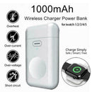 Wireless Charger Power Bank For I Watch 5 4 3 2 1 Portable Mini Charger N6B I0M3
