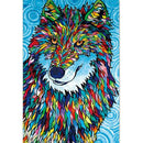 5D DIY Special Shaped Diamond Painting Wolf Animal Cross Stitch Embroidery