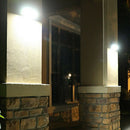 40LED Solar Wall Lamp Outdoor 3 Mode IP65 Waterproof Spotlight Garden Light A