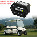 Golf Cart Accessories 48 Volt LED Battery Indicator Meter Gauge 48v Club  JR