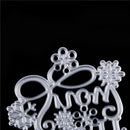 let it snow metal cutting die scrapbooking photo album embossing stencil craft Z