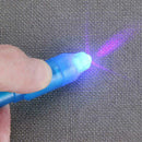 4pcs Office Drawing Magic Highlighters UV Invisible Ink Pen Highlighters A