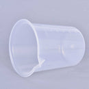 600mL Plastic Measuring Cup For Laboratory Beaker Graduated Cup Kitchen BakS Ew