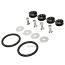 Quick Release Fasteners For Car Bumpers Trunk Fender Hatch Lids Kit Black