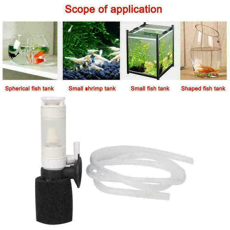 Aquarium Fish Tank Super Mute Small Pneumatic Purification Kits O7L4 Y4K1
