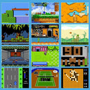 Mini TV Handheld Game Console AV 8Bit Gaming Player Built-in 620 Game (UK) A