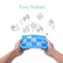 Silicone Ice Cube Tray with Lid 15 Cubes Storing Freez Baby Food,Ice Mould KVK