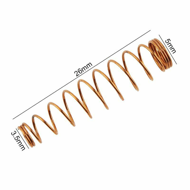 90pcs Durable Copper Golden Jack Springs Repair Part for Upright Piano