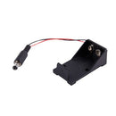 2PCS New 9V Battery Holder Box Case Wire Plug 5.5*2.1mm for Arduino Q2X9