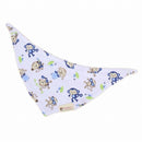 Crtartu pack of 3 bibs with funny pictures for kids monkey