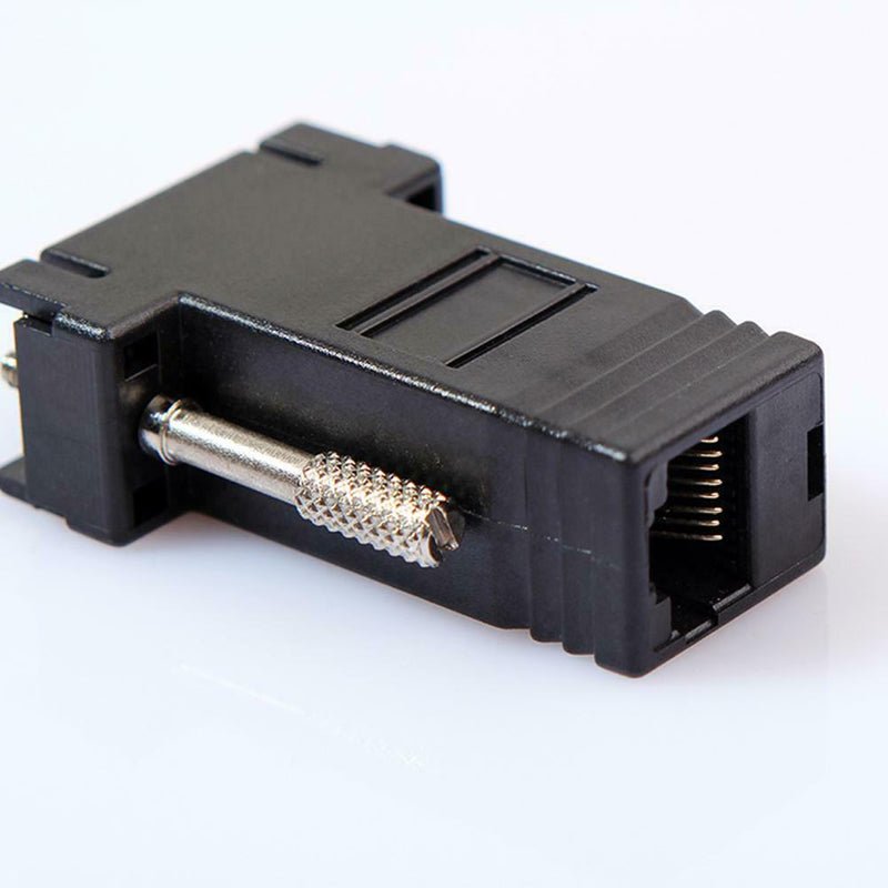 VGA Extender Female/Male to Lan Cat5 Cat5e/6 RJ45 Ethernet Female Adapter