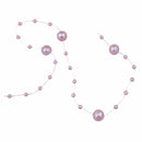 5 Meters Fishing Line Artificial Pearls Beads Chain Garland Flowers Wedding F1C8