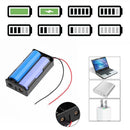 5pcs DIY Dual Slots 18650 Rechargeable Batteries Holder Storage Box Housing Case