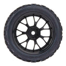 4pcs Star Pattern Rubber RC On Road Car Tires for 1/10 Universal Car Tamiya A