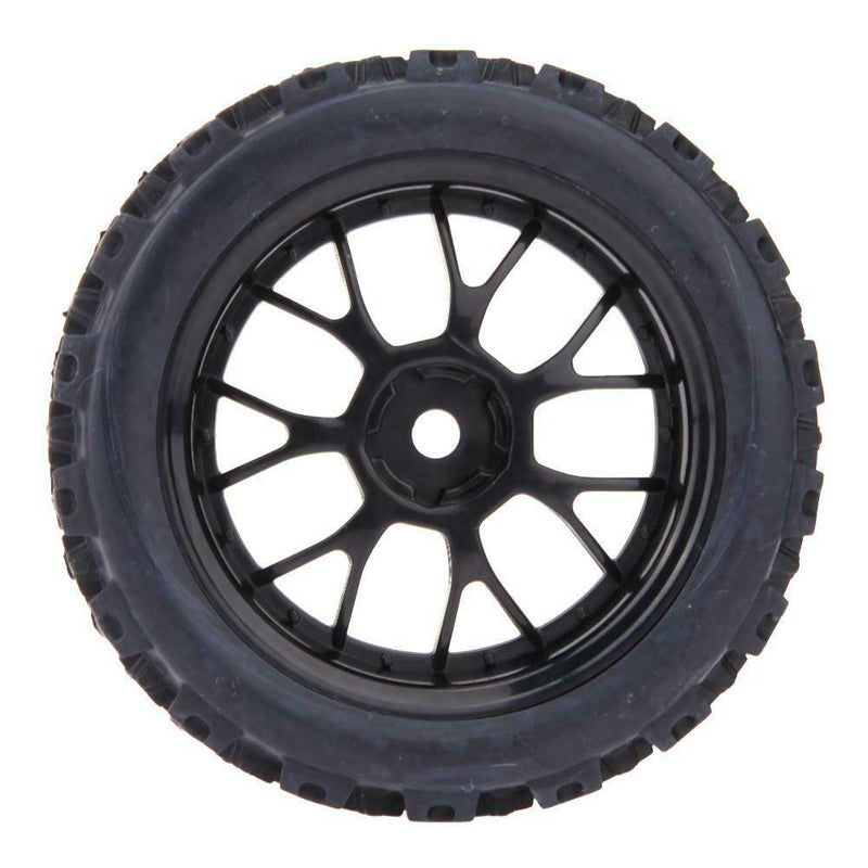 4pcs Star Pattern Rubber RC On Road Car Tires for 1/10 Universal Car Tamiya A