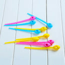 10 pieces pack 100% food grade Silicone Bag Ties-Cable Management Zip Tie Twist