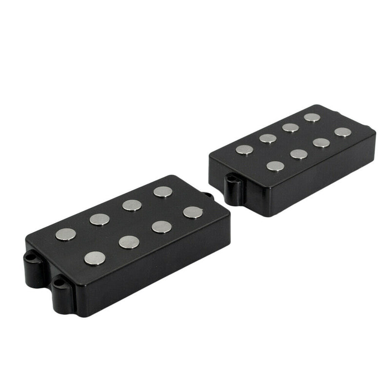 Pack of 2 Black 4 String Bass Humbucker Pickups Musical Instruments Parts DIY