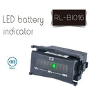 Bi016 Battery Gauge Battery Agm Gel Volt Meter Battery Indicator With Hour  Z4M9