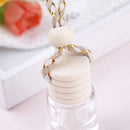 1PC car empty clear perfume glass bottle pendant auto interior home ornament  Z