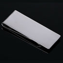 Titanium Money Clip Metal Business Card Credit Card Cash Wallet Polished Ca