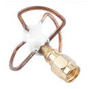 1Pc Mini FPV 5.8GHz Short 3 Blade Clover-Leaf Transmitter Antenna RP-SMA RH