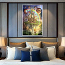 5D DIY Rainbow Castle Full Drill Diamond Painting Embroid Cross Stitch Kit