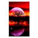 5D DIY Tree Full Drill Diamond Embroidery Paintings Cross Stitch (Purple)