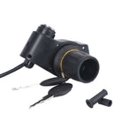 Electric Bike Half Wrist Throttle Grip Handle LED Digital Voltage BatteryDisp OZ