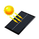90x60mm 6V 0.6W DIY Polysilicon Solar Panel Battery Power Bank Charger A