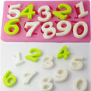 Silicone Numbers 0-9 Mold Chocolate Tray Fondant Cake Topper Birthday Can Dlqq