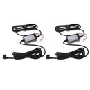 2 Pieces   Converter Hard Wire Micro USB Port Low Voltage Protection