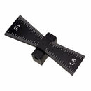 Aluminum Alloy Hand Cut Wood Joints Gauge Dovetail Marking Gauge Template A