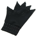 Black Anti-Arthritic Fingerless Gloves Therapy Glove Arthritic Pain Compression