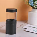 Visible Makeup Brush Holder Travel Cosmetic Pens Storage Organizer (Black) A