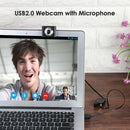 Laptop Desktop USB Webcam Clip-On Web Camera Microphone For Live Online Video