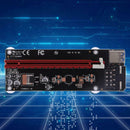 PCI-E Express 1x to 16x Extender Riser Card 4Pin USB3.0 Cable for BTC Miner A