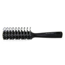 Fashion Men Hair Brush Ceramic Iron Round Comb Barber Dressing Salon Styling  Dz