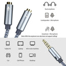 Essager Audio Cable Aux Cable for Microphone S10 Speaker Wire 3.5 Jack Spli K8C8
