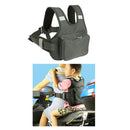 Motorcycle Child Kid Safety Seat Strap Baby Harness Belt Reflective Black