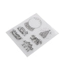 Christmas Crystal ball transparent Silicone Clear Stamp Scrapbook Album Decor 3C