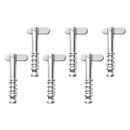 6 Pack Quick Release Pin Bimini Top Pin, 316 Stainless Steel Marine Hardware
