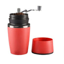 Portable Manual Coffee Grinder, Adjustable Single Cup Coffee Maker Ceramic