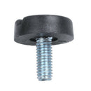 Screw On Type Furniture Glide Leveling Foot Adjuster 22mm High 20 Pcs D6H6
