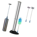 Handheld Electric Milk Frother Stainless Steel Foamer Bubbler Kitchen Egg Beater