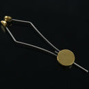Ceramic Lined Tipped Fly Tying Disc Bobbin Holder Brass Cone Head Ceramic TuY5U6