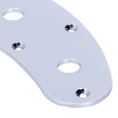 Chrome Eleic Bass Switch Control Plate For Musicman Stingray Guitar New