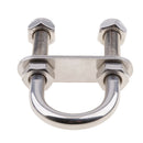 Boat Marine Tool Marine-Grade Stainless Steel U Bolt M10 x 50 x 90 x 43mm