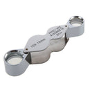 3 pcs Jeweler Eye magnifier Set 10x + 30x + Dual Enlargement Magnifying Gla